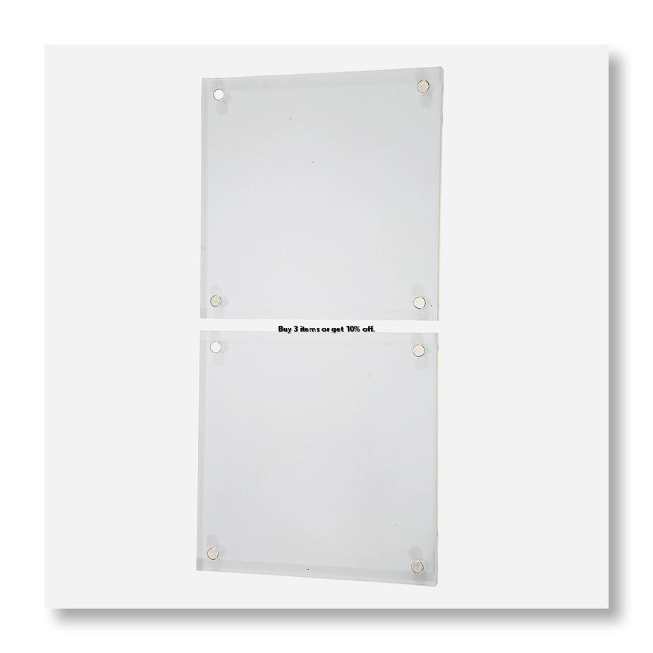 Beauty & Makeup Katia Di Paola - Durable Clear Acrylic Magnetic Picture Frame