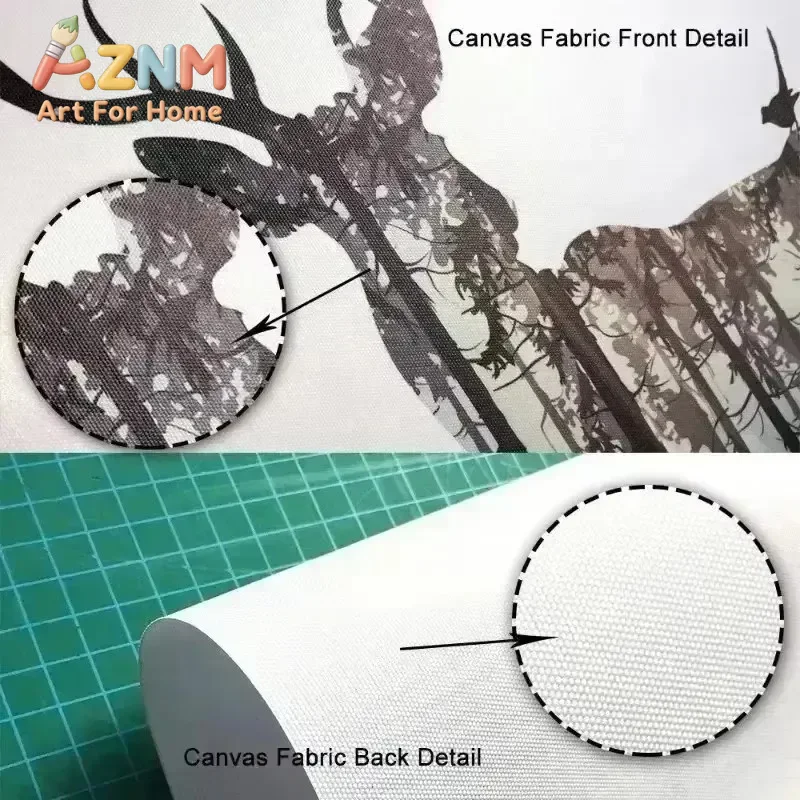 AZNM Frameless Canvas Wall Art - Beauty No Makeup recension och pris