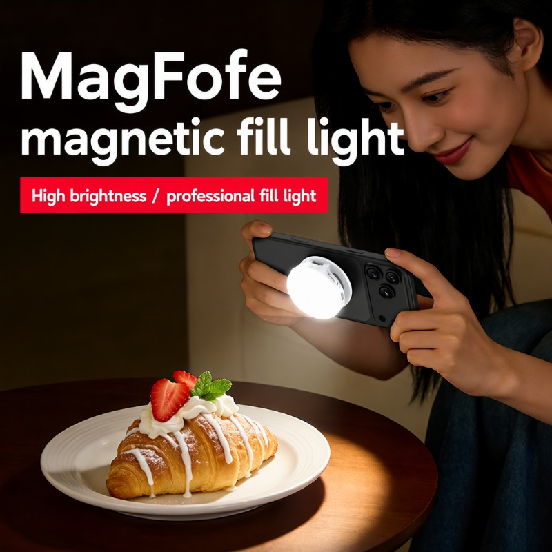 Magnetic Selfie Light Phone Ho - Beauty No Makeup recension och pris